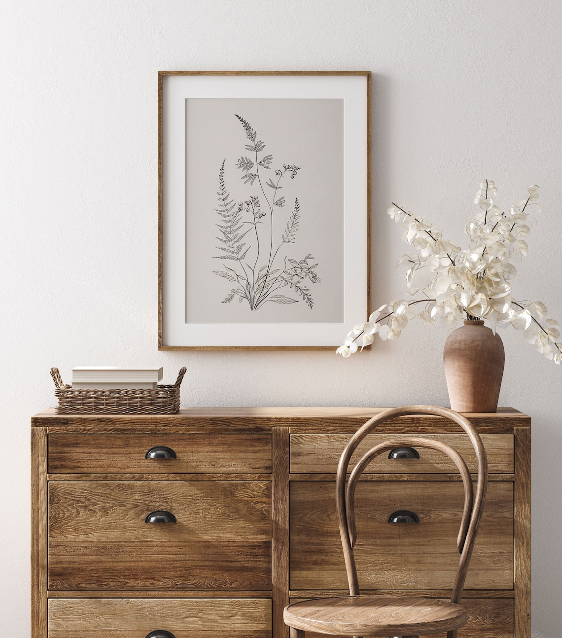 Vintage Botanical Sketch, Antique Botanical Art - Image 3