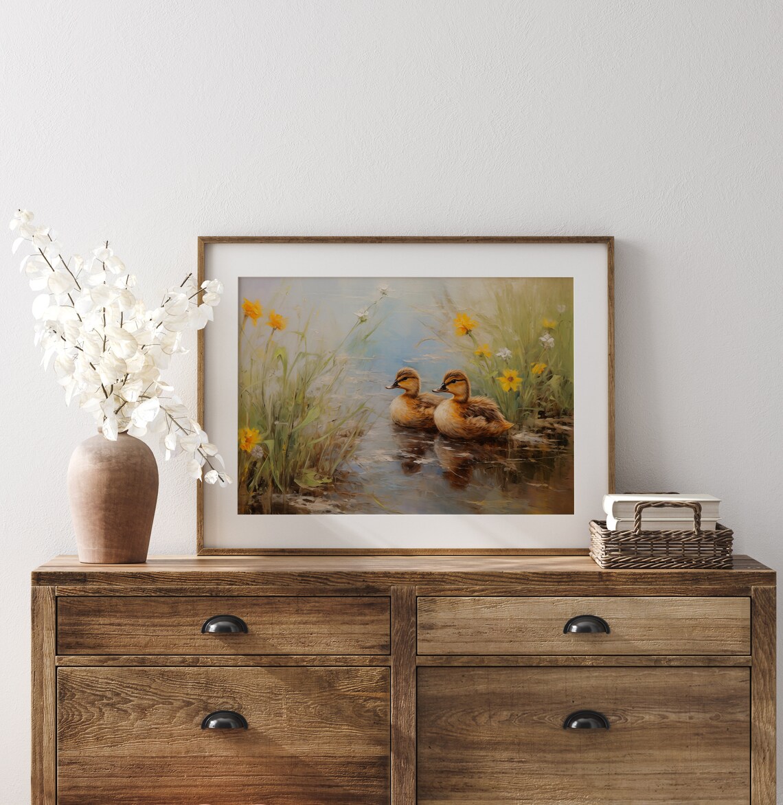 Easter Ducklings Cute Spring Poster Print - Image 4
