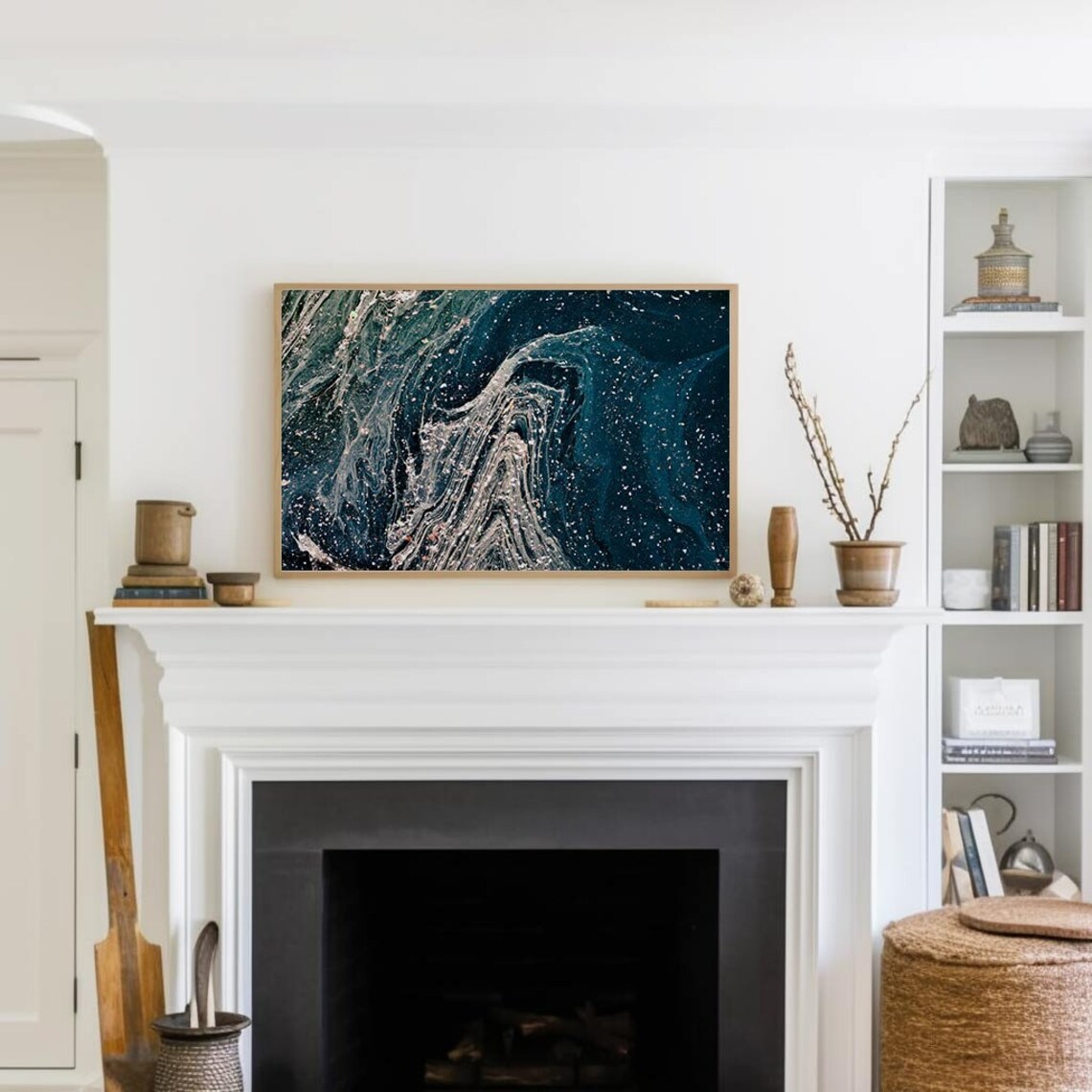 Abstract Frame TV Art, Modern Abstract Poster - Image 3