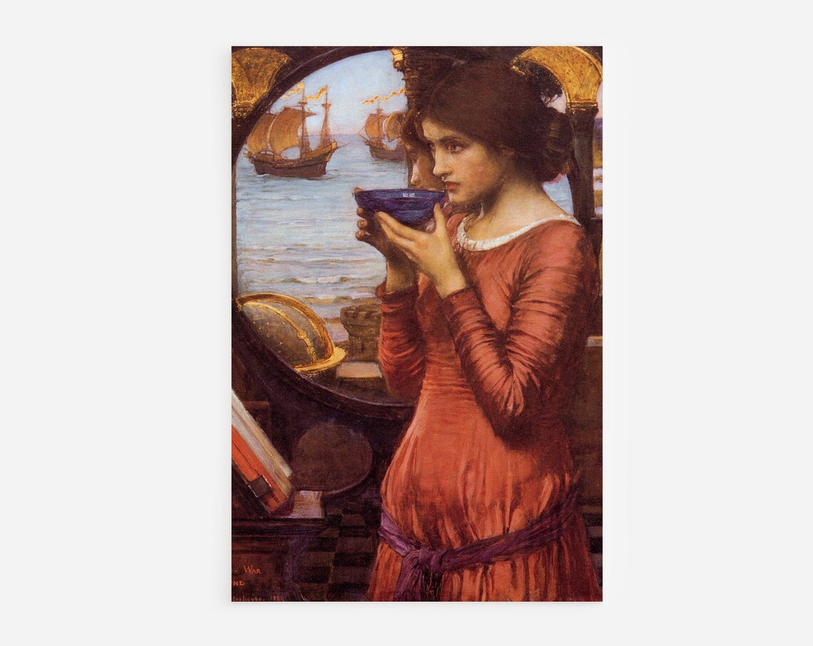 John William Waterhouse Destiny 1900 Art Print