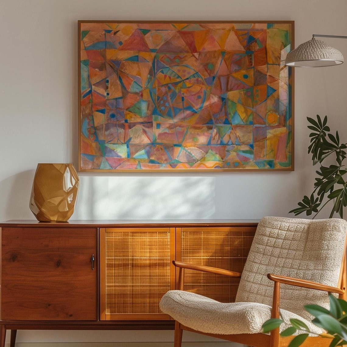 Guest Artist Mcseaborne, Midcentury Modern Art Print