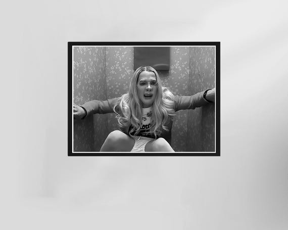 Funny Movie Poster White Chicks Bathroom Decor Black And Toilet Print Restroom Humor