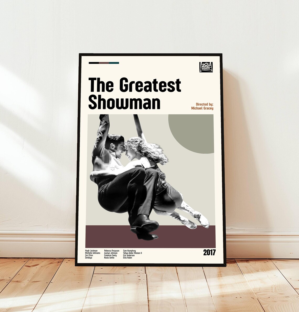 The Greatest Showman 2017 Minimalist Movie Poster Musical Film Art