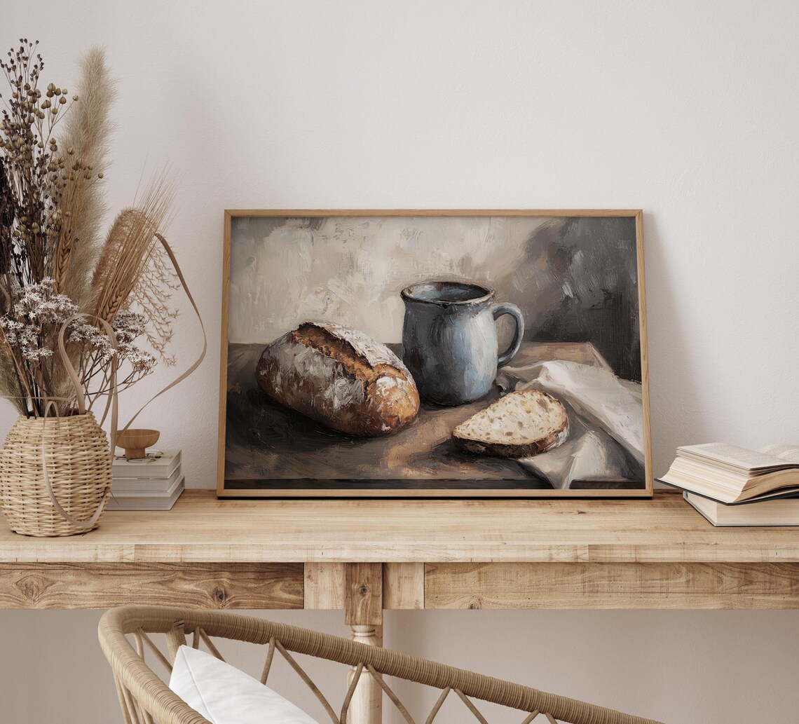 Sourdough Bread Vintage Kitchen Art Print - Image 6