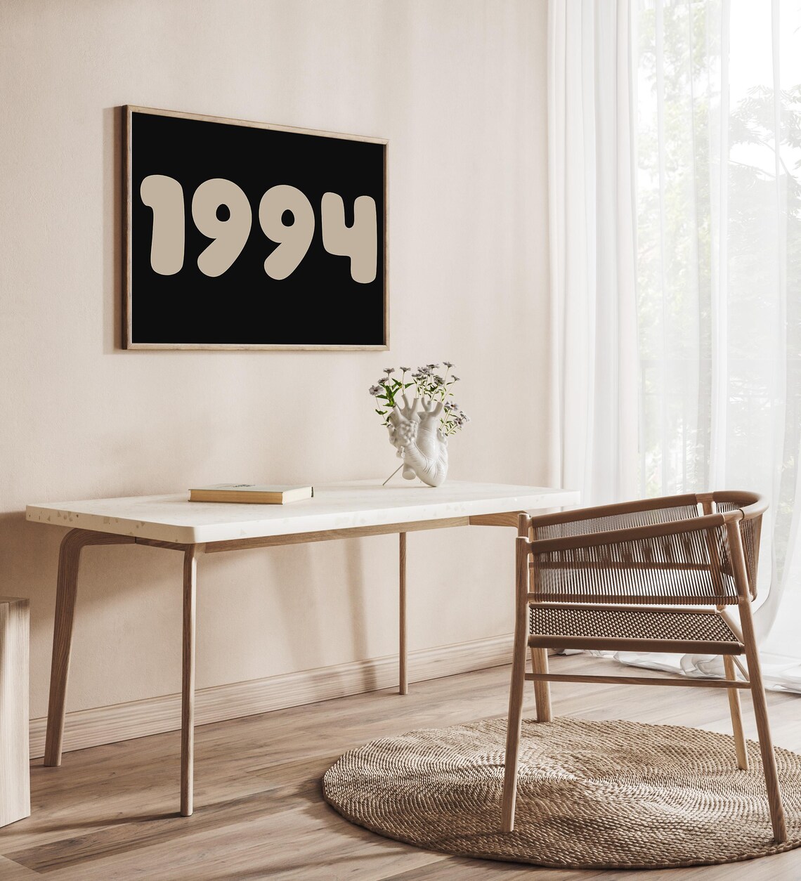 Custom Year Retro Poster, Personalized Birthday Gift - Image 3