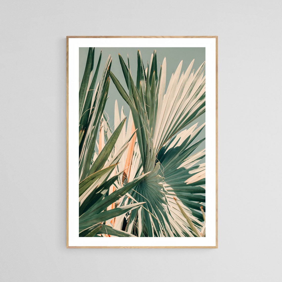 Palm Tree Print, Tropical Beach Decor