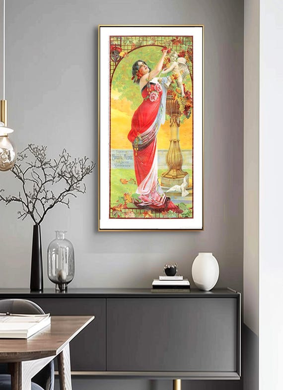 Cordial Medoc Vintage Fooddrink Poster By Gaspar Camps Beverage Art Gift Idea Wall Decor