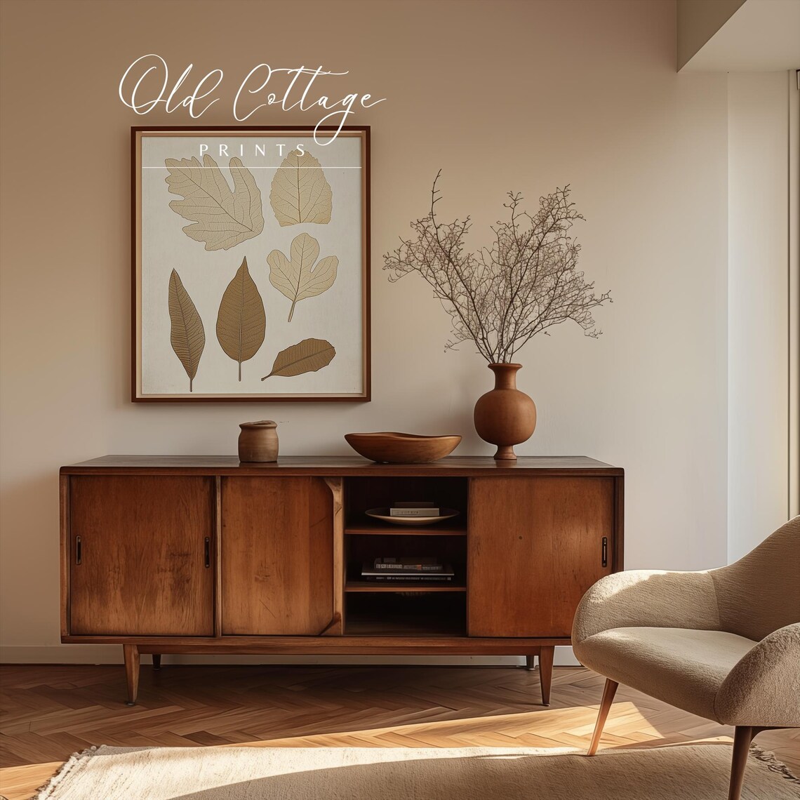 Autumn Array Botanical Leaf Art, Fall Decor - Image 3