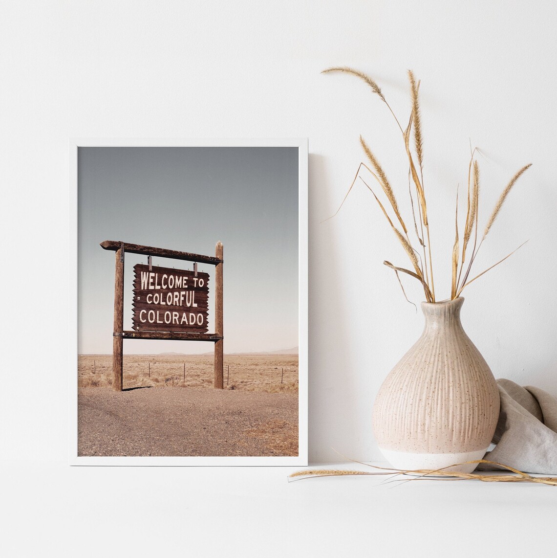 Colorado Sign Poster, Retro Travel Wall Art - Image 3