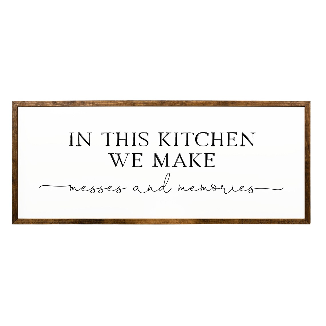 In This Kitchen We Make Messes and Memories, Sign Art Print - Image 2