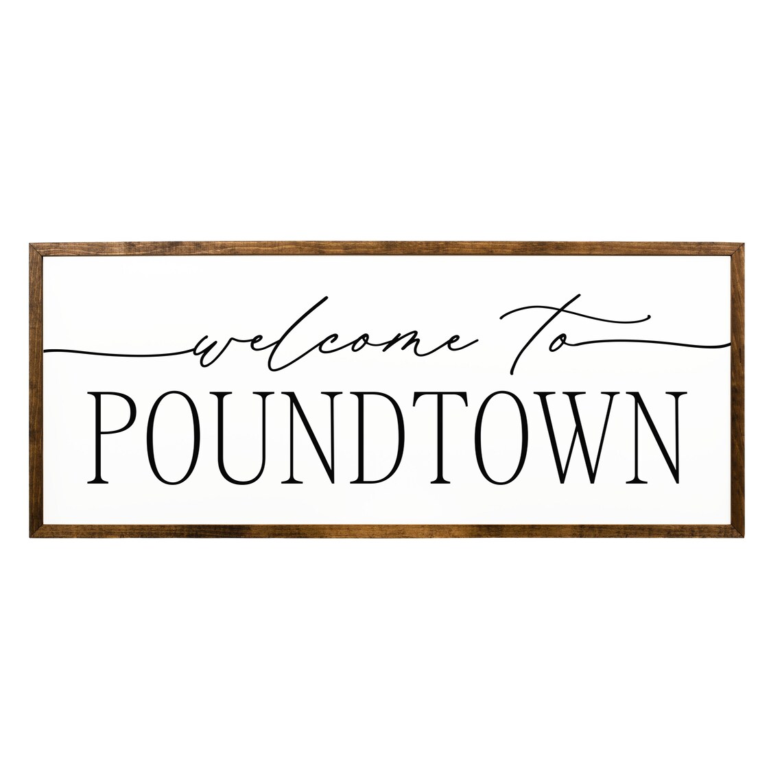 Welcome To Poundtown Bachelor Room Poster Print - Image 2