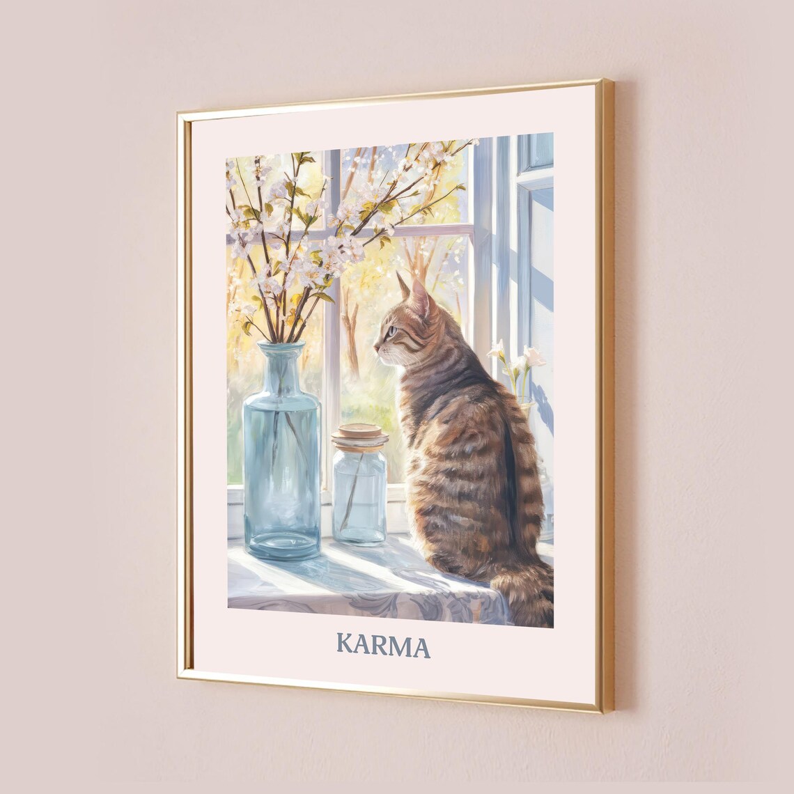 Karma Is A Cat Taylor Inspired Lyric Art Print