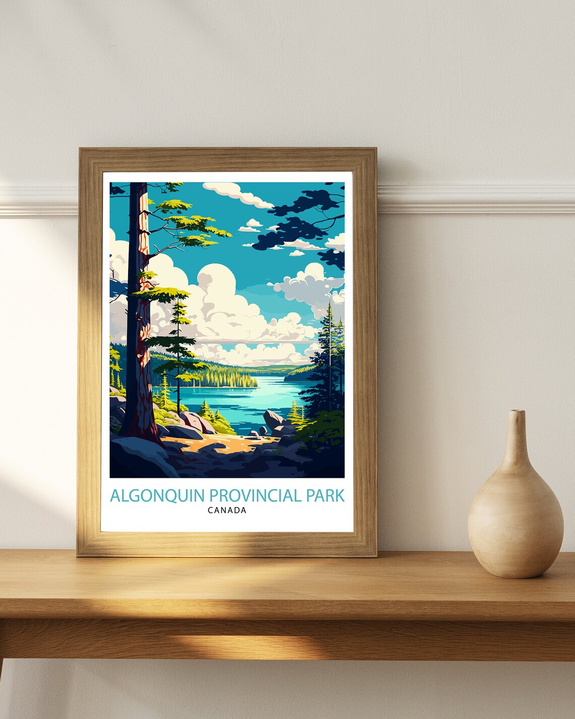 Algonquin Provincial Park Canada Travel Poster - Image 2