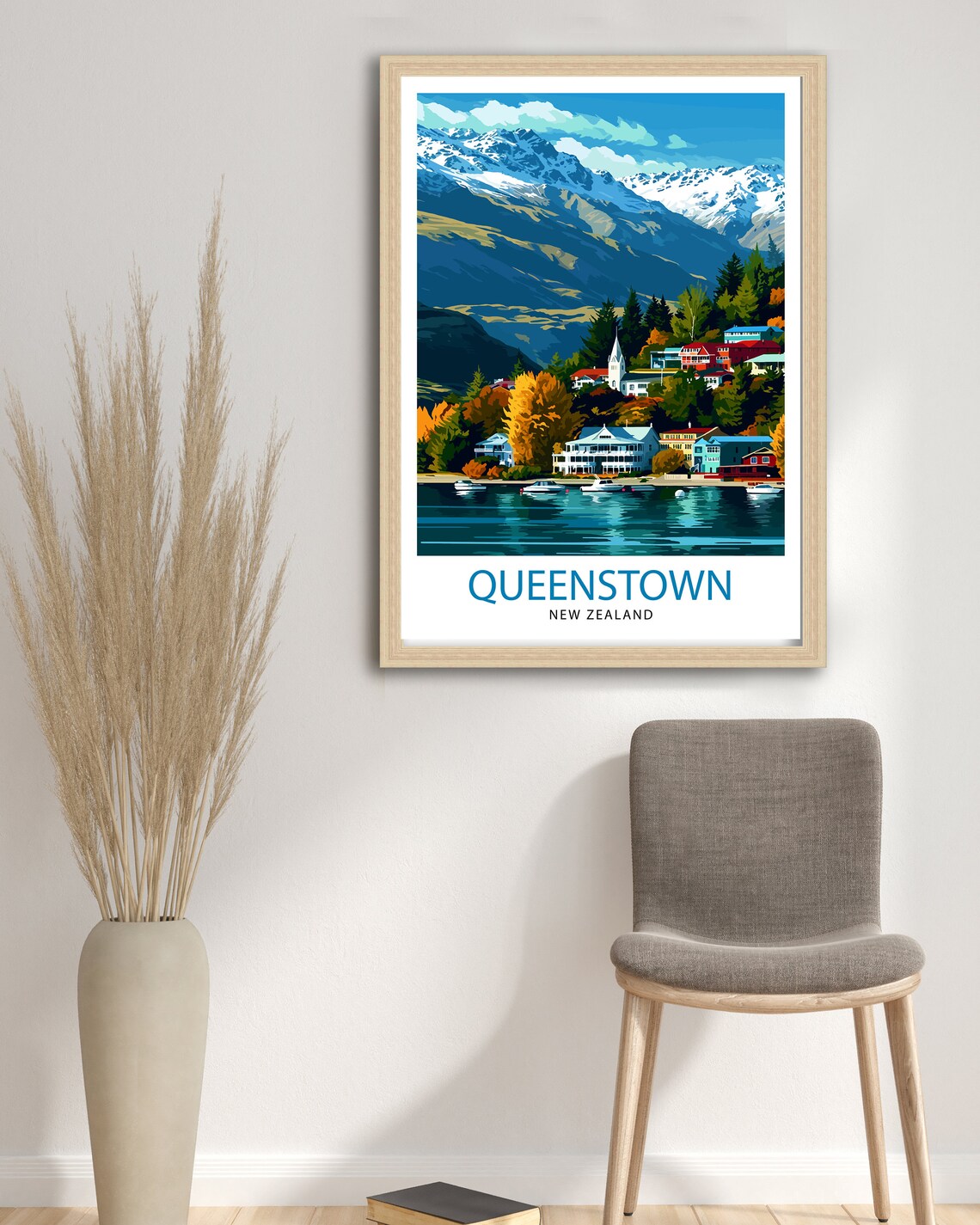 Queenstown New Zealand Adventure Capital Poster - Image 2