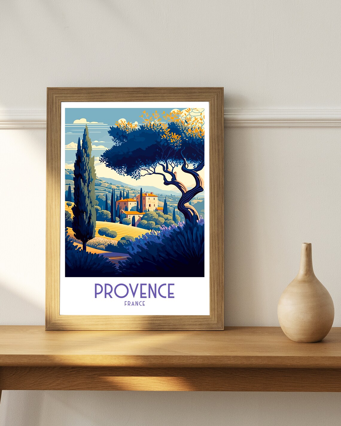 Provence Travel Poster, France Wall Art Print - Image 3