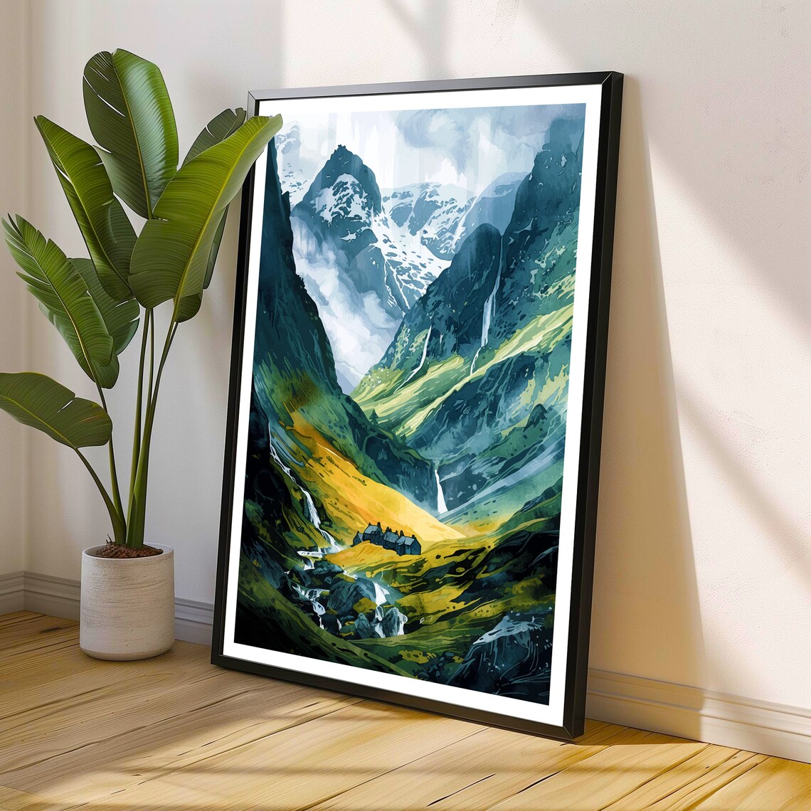 Glencoe Scotland Travel Poster, Scottish Wall Decor - Image 3