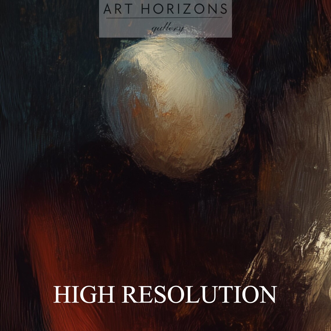 Santa Claus Writing Wish List Glowing Book Moody Portrait Painting Art - Image 3