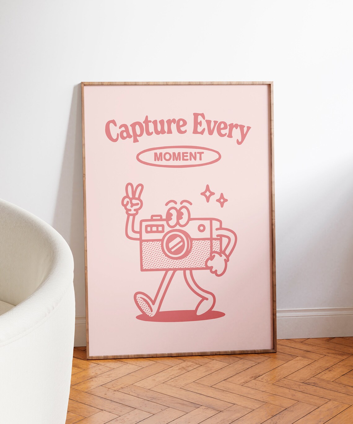 Retro Camera Photography Quote Art Print - Image 3