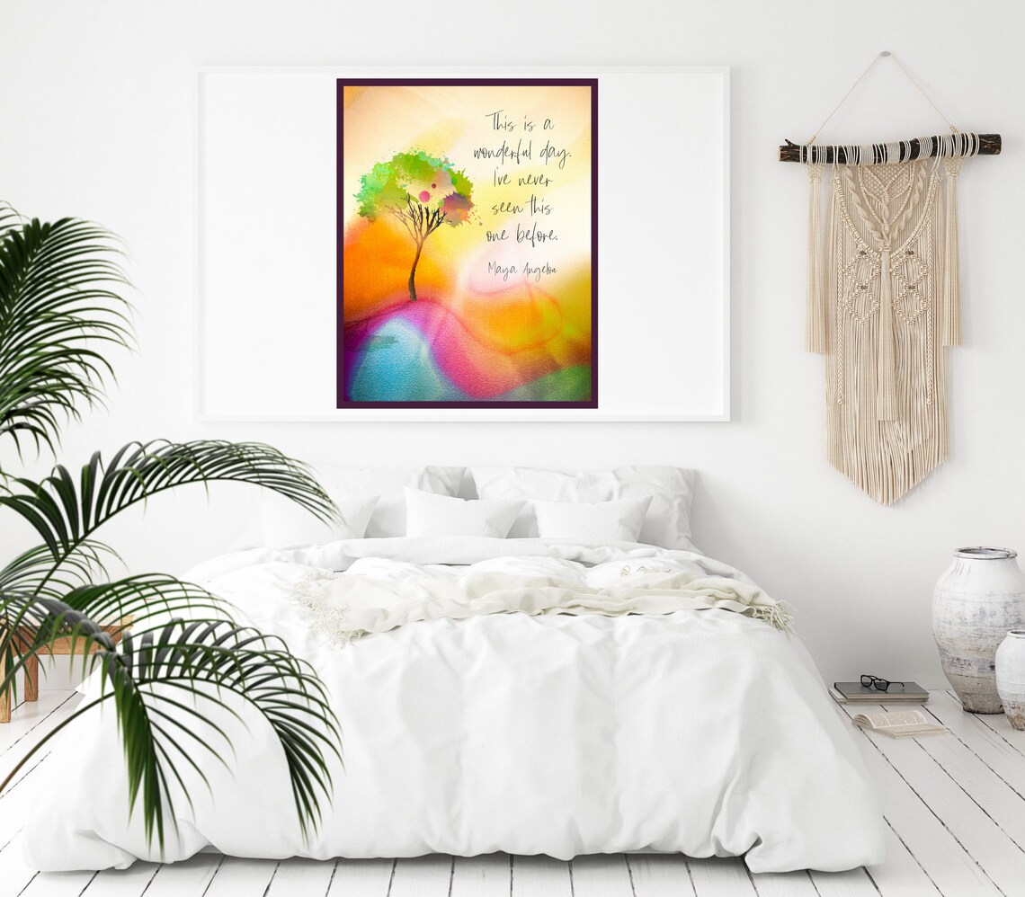 Maya Angelou Quote Art Print, Mother's Day Gift - Image 2