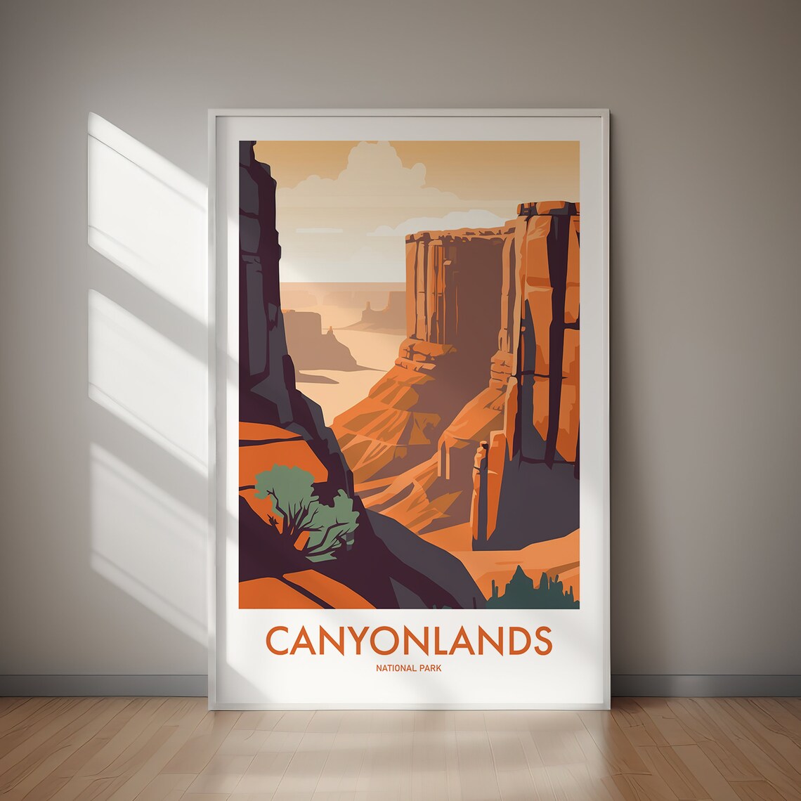 Canyonlands National Park Poster Usa Wanderlust Gift Holiday Travel Gift Gifts For Her Gifts For Him Holiday Gift