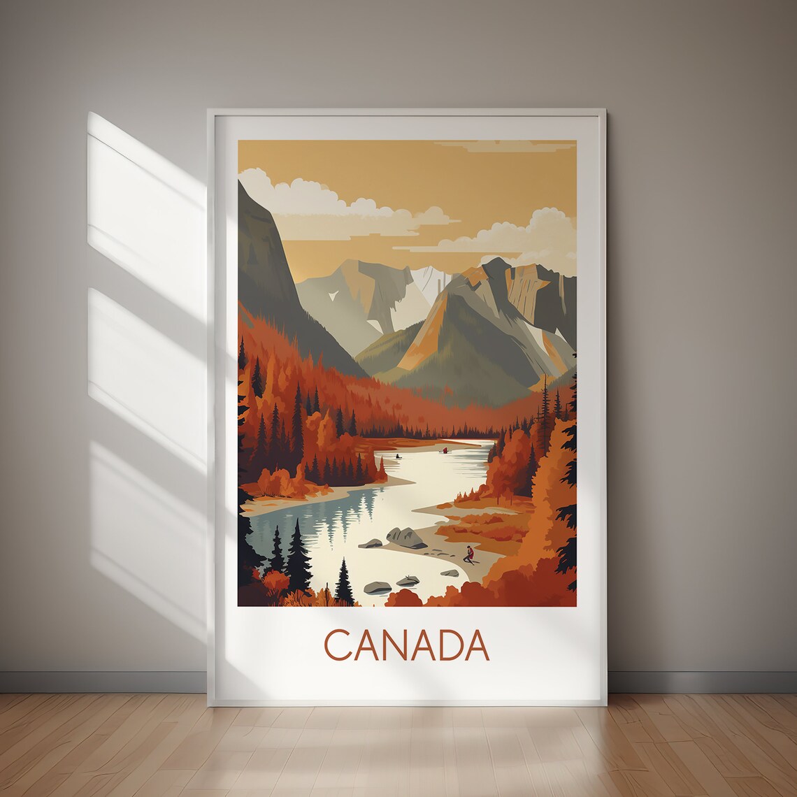 Canada Travel Poster, Art Print for Home Decor - Image 2