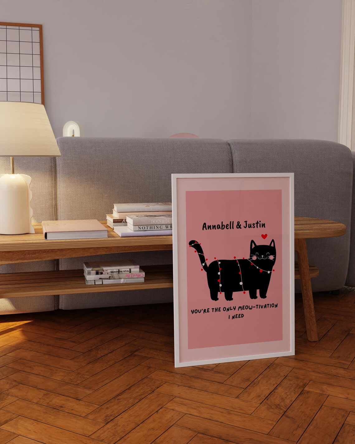 Personalized Cat Meme Poster, Aesthetic Room Decor - Image 5