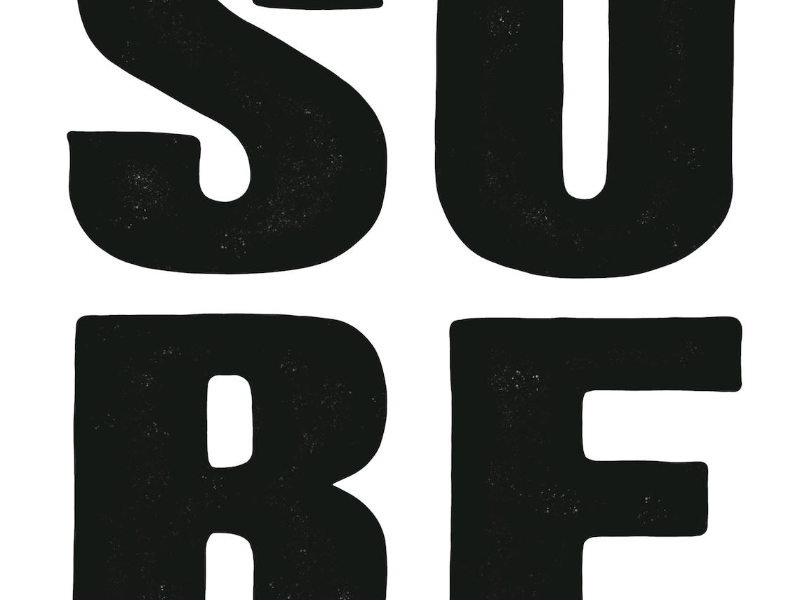Minimalist Surf Poster, Beach House Nursery Decor - Image 2