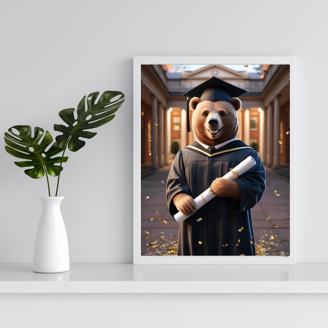 Unique Class Of 2025 Art Funny Graduation Gift For Animal Lovers Graduation Present Gift For Graduates - Image 2