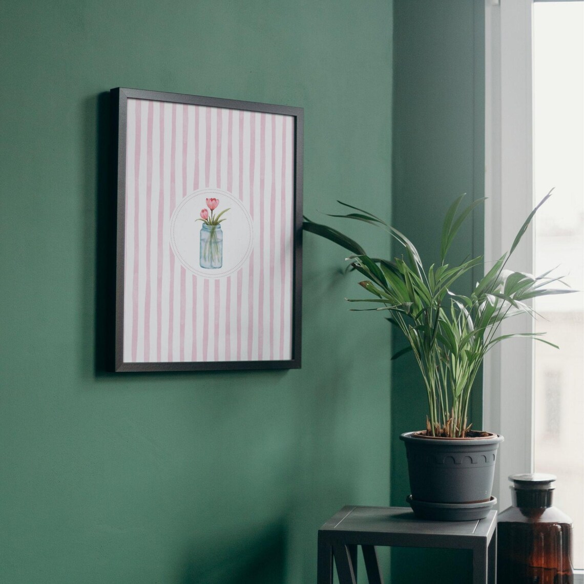 Vintage Tulip Illustration, Botanical Wall Art Print - Image 3