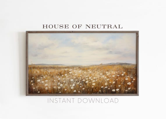Frame Tv Art Fall Landscape Dark Moody Fall Tv Art Rustic Fall Vintage Autumn Field Autumn Fall Thanksgiving 169 Ratio Tv13