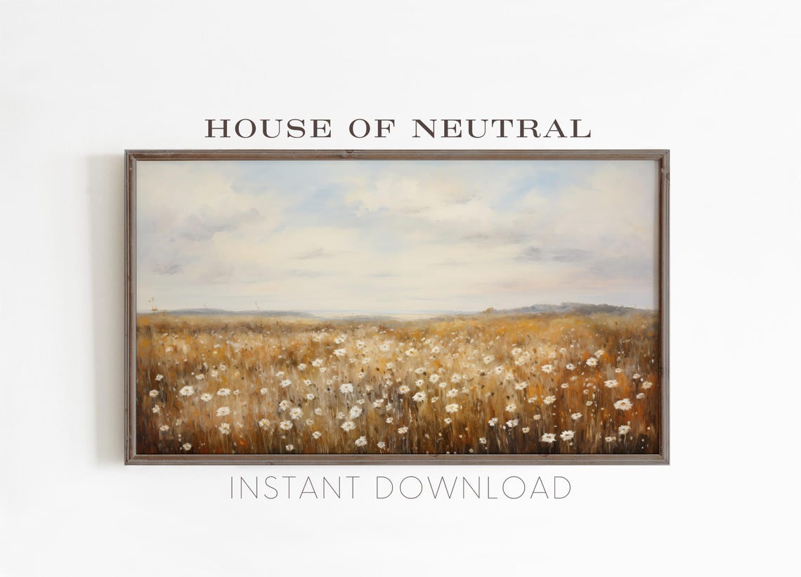 Frame Tv Art Fall Landscape Dark Moody Fall Tv Art Rustic Fall Vintage Autumn Field Autumn Fall Thanksgiving 169 Ratio Tv13
