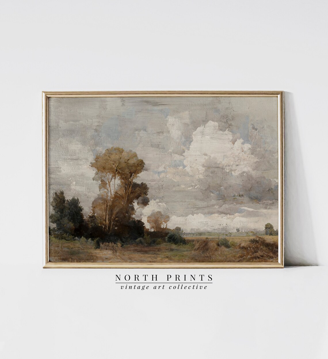 Rustic Landscape Farmhouse Landscape Art Print - Image 3
