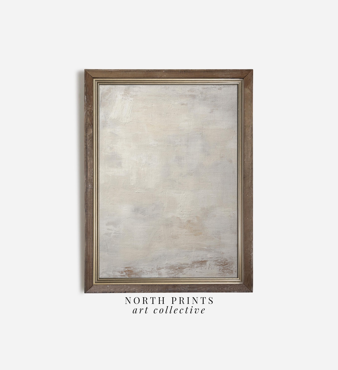 Neutral Abstract Painting, Minimalist Farmhouse Art Print - Image 2