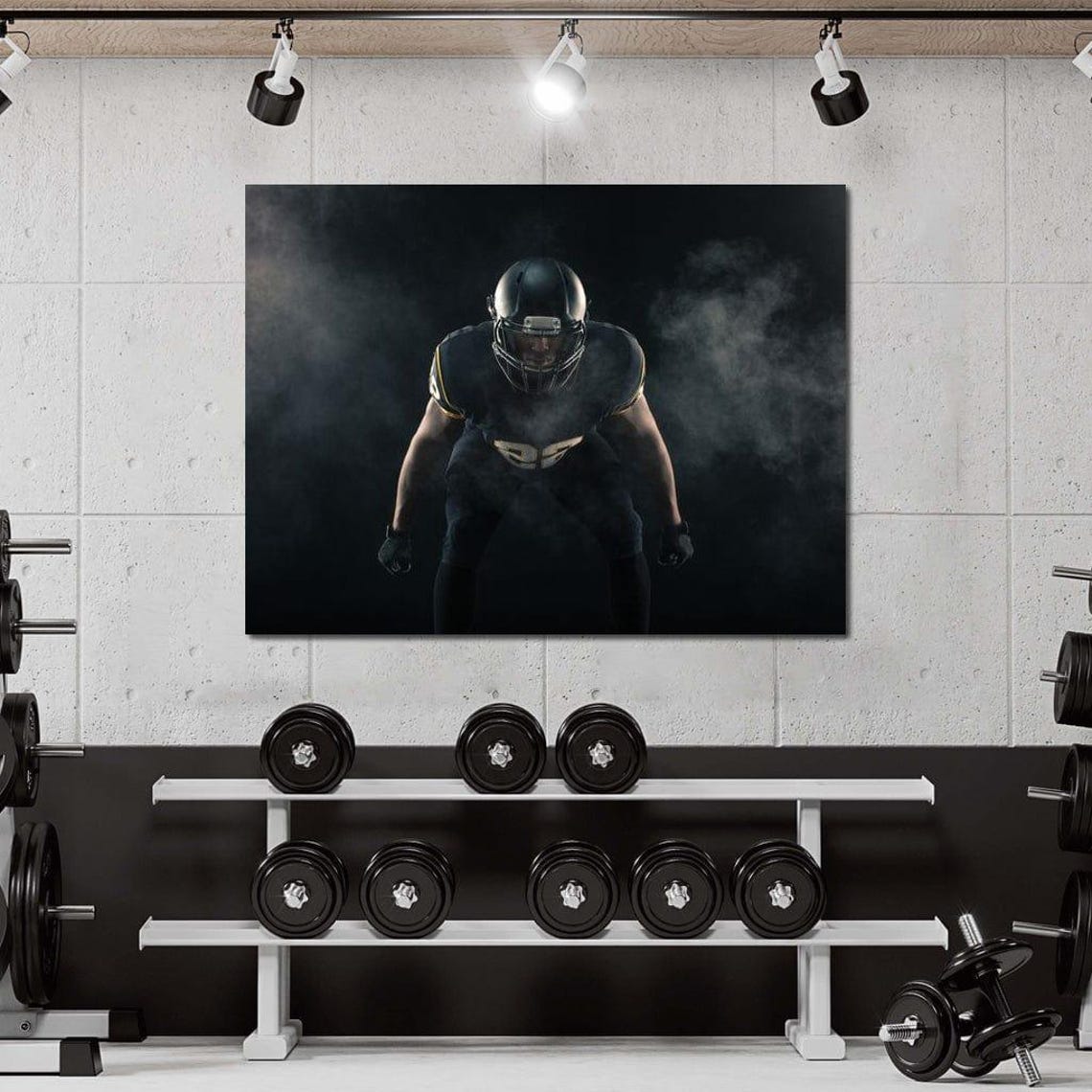 Football Athlete - Sports Art Print - Image 4