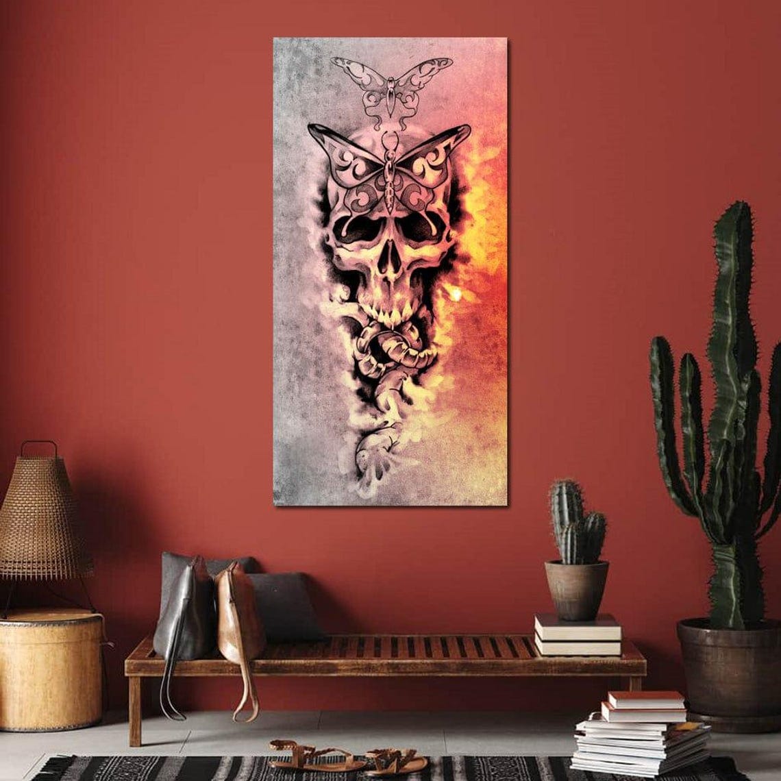 Skull Evolution - Gothic Art Print - Image 4