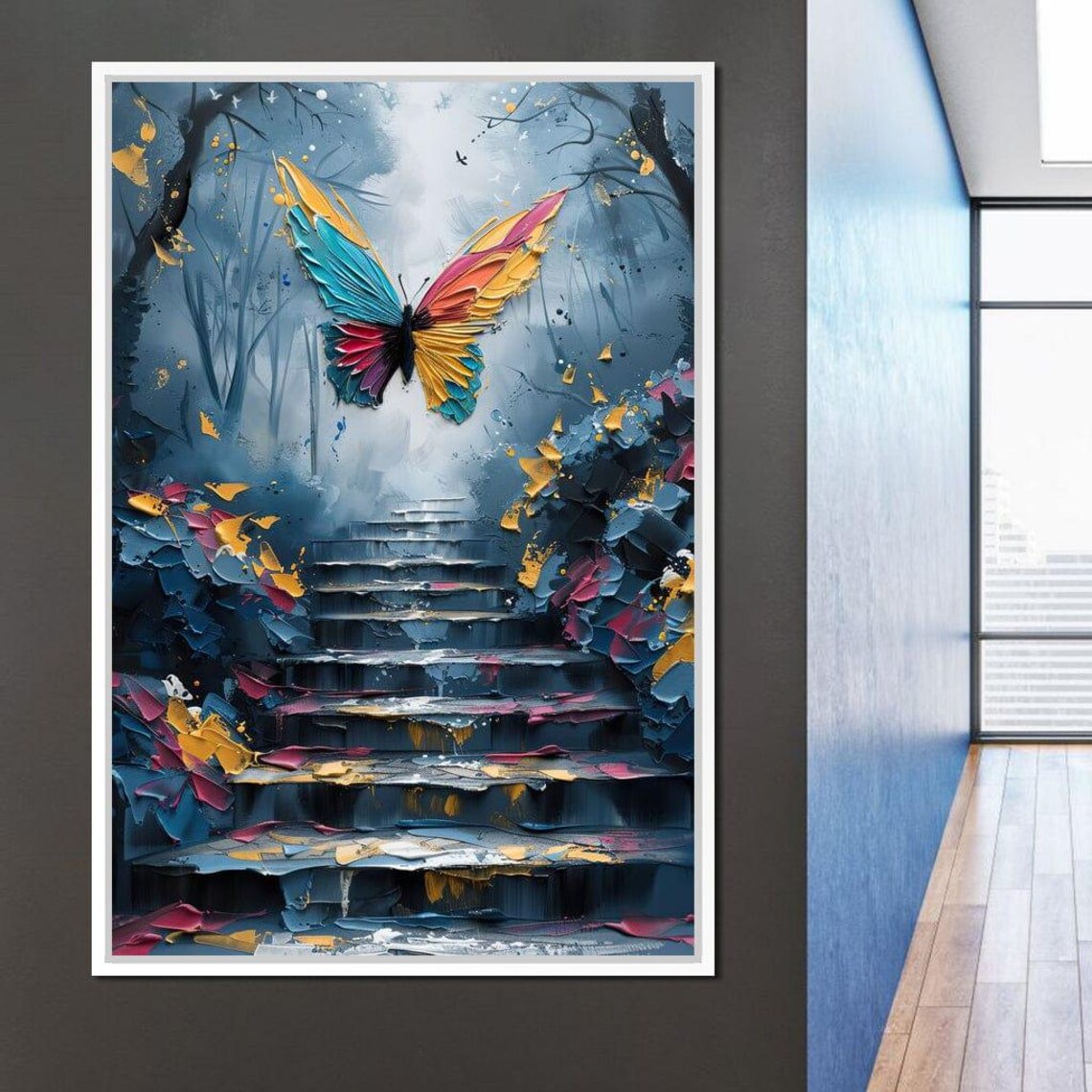 Spectral Flight Butterfly Art Print, Fantasy Decor - Image 3