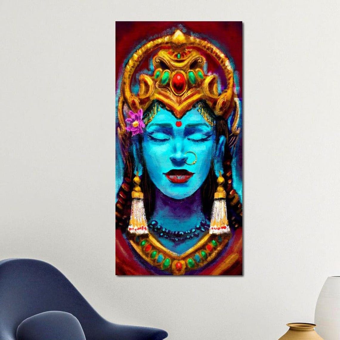 Hindu Goddess - Cultural Art Print - Image 3