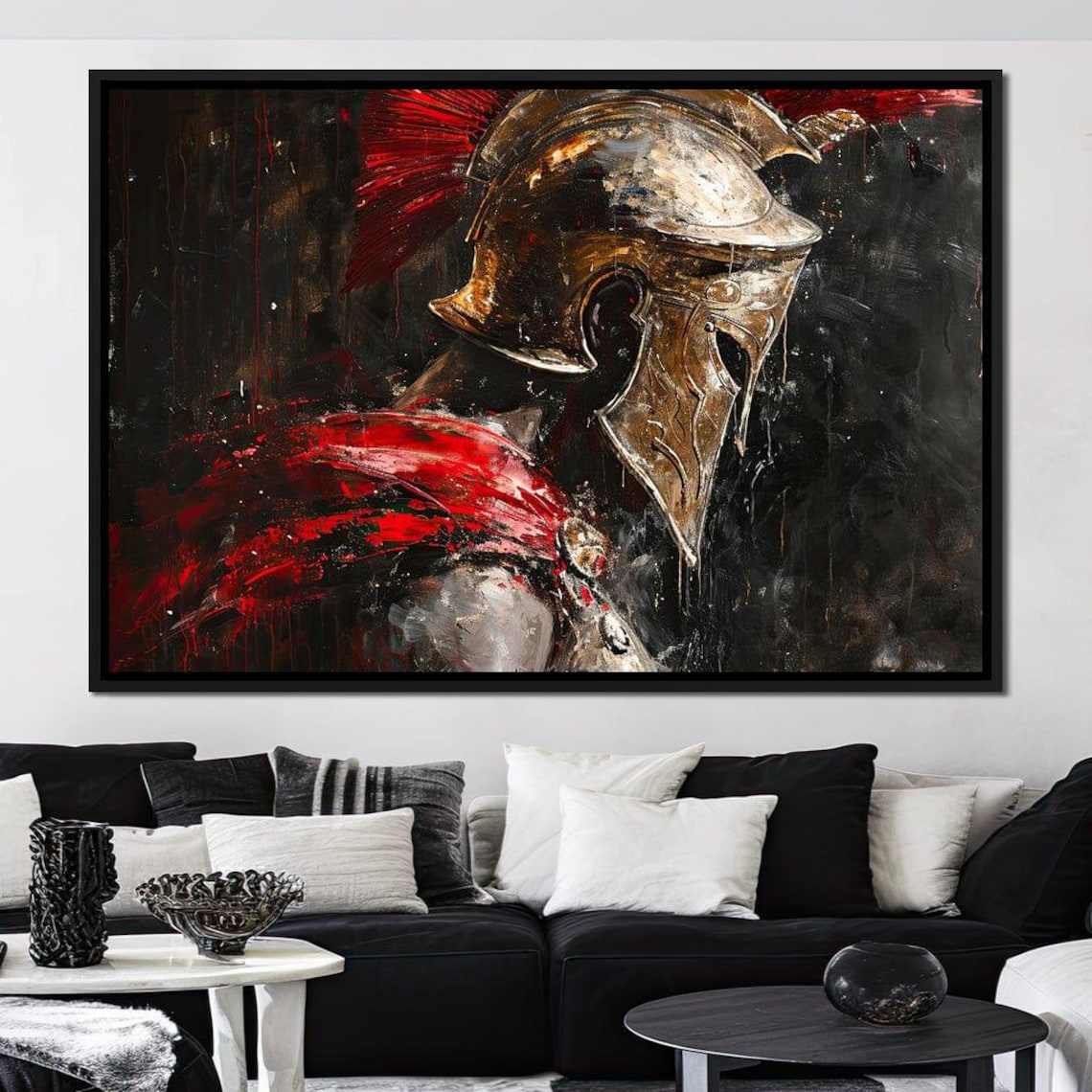 Spartan Reflections Bold Warrior Wall Art - Image 4