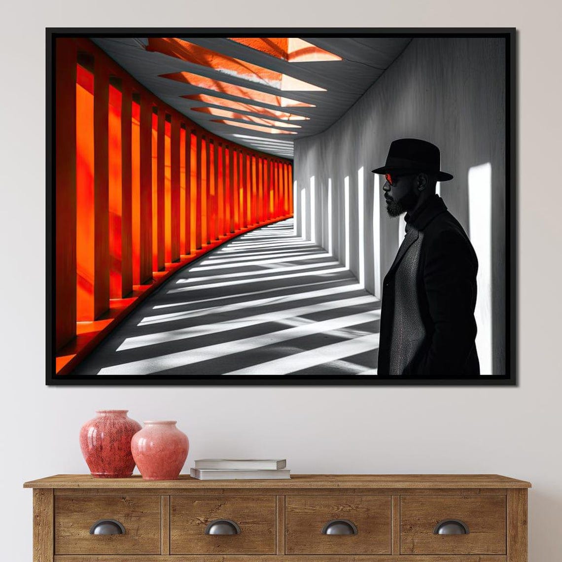 Architecture Of Solitude Print Modern Design Minimalist Decor Bold Wall Art Stylish Home Decor By Nichecanvas - Image 4