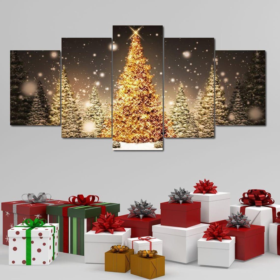 Christmas Tree, Holiday Art Print