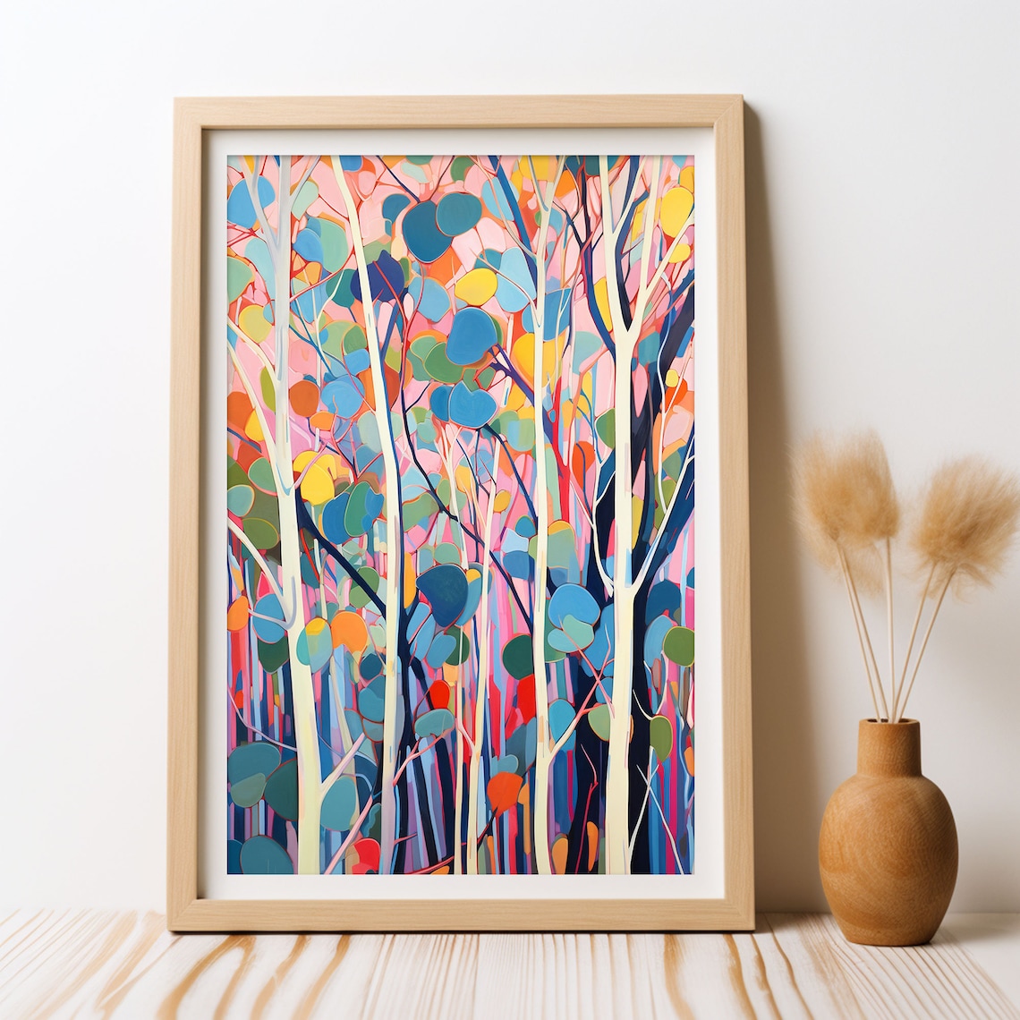Australian Eucalyptus Bush Forest Dreams Art Print