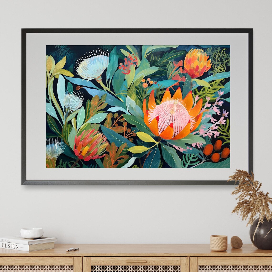 Australian Banksia - Native Flower Art