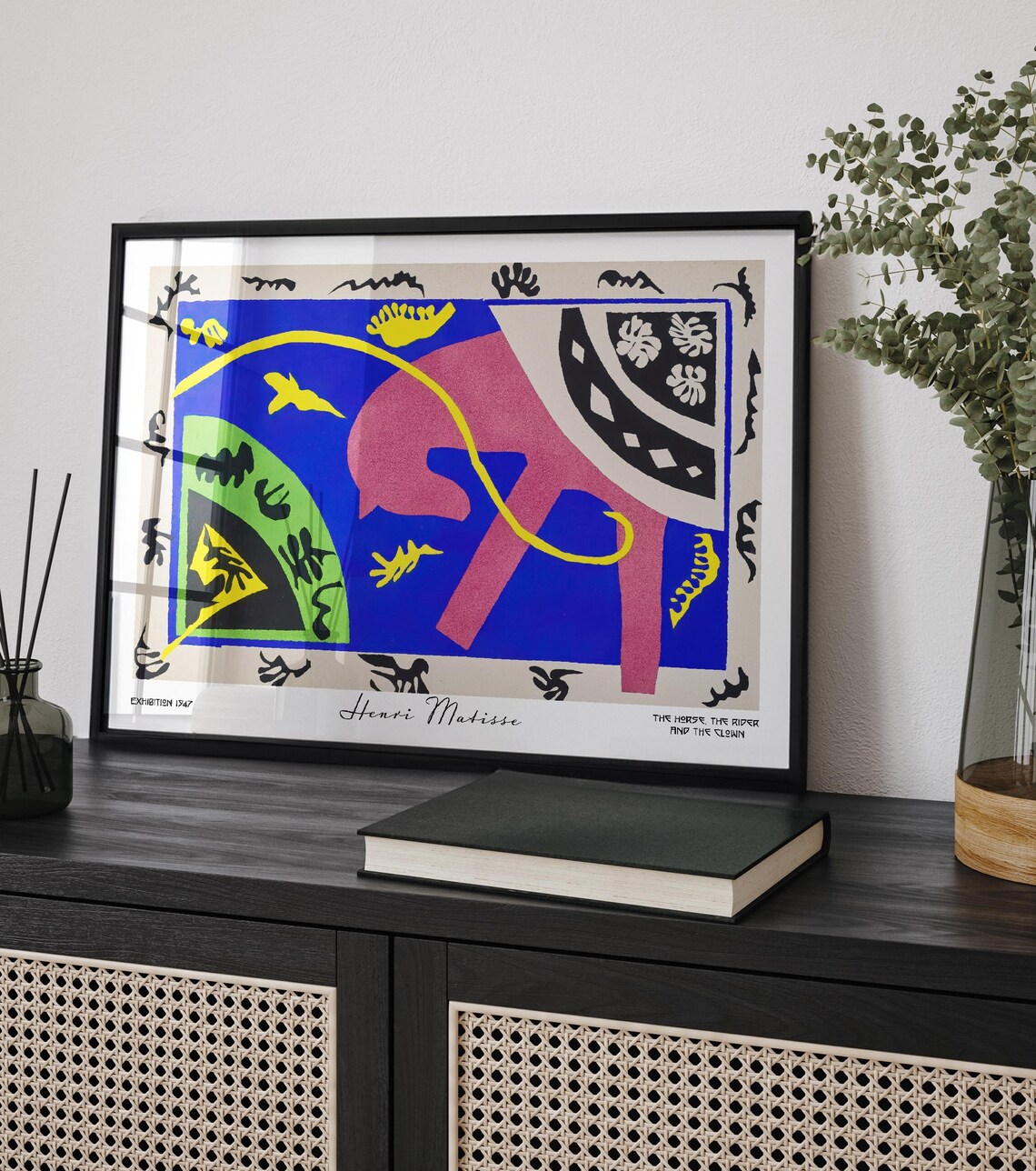 Henri Matisse The Horse The Rider And The Clown 1947 Abstract Poster - Image 2