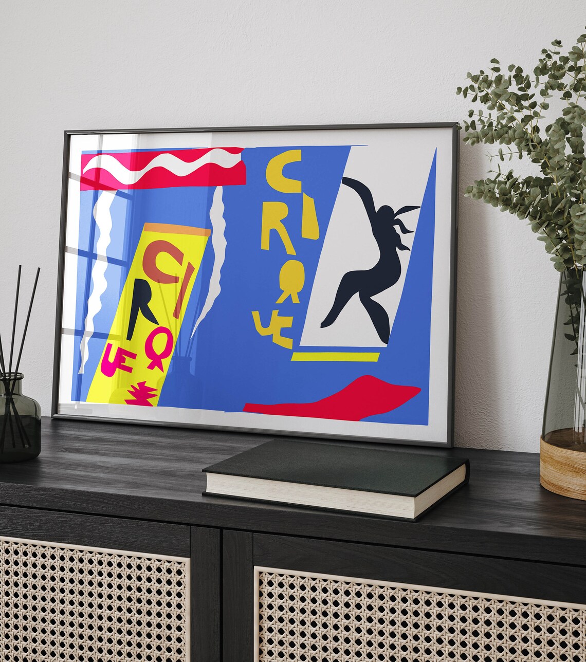 Henri Matisse Circus, Mid-Century Modern Abstract Poster - Image 2