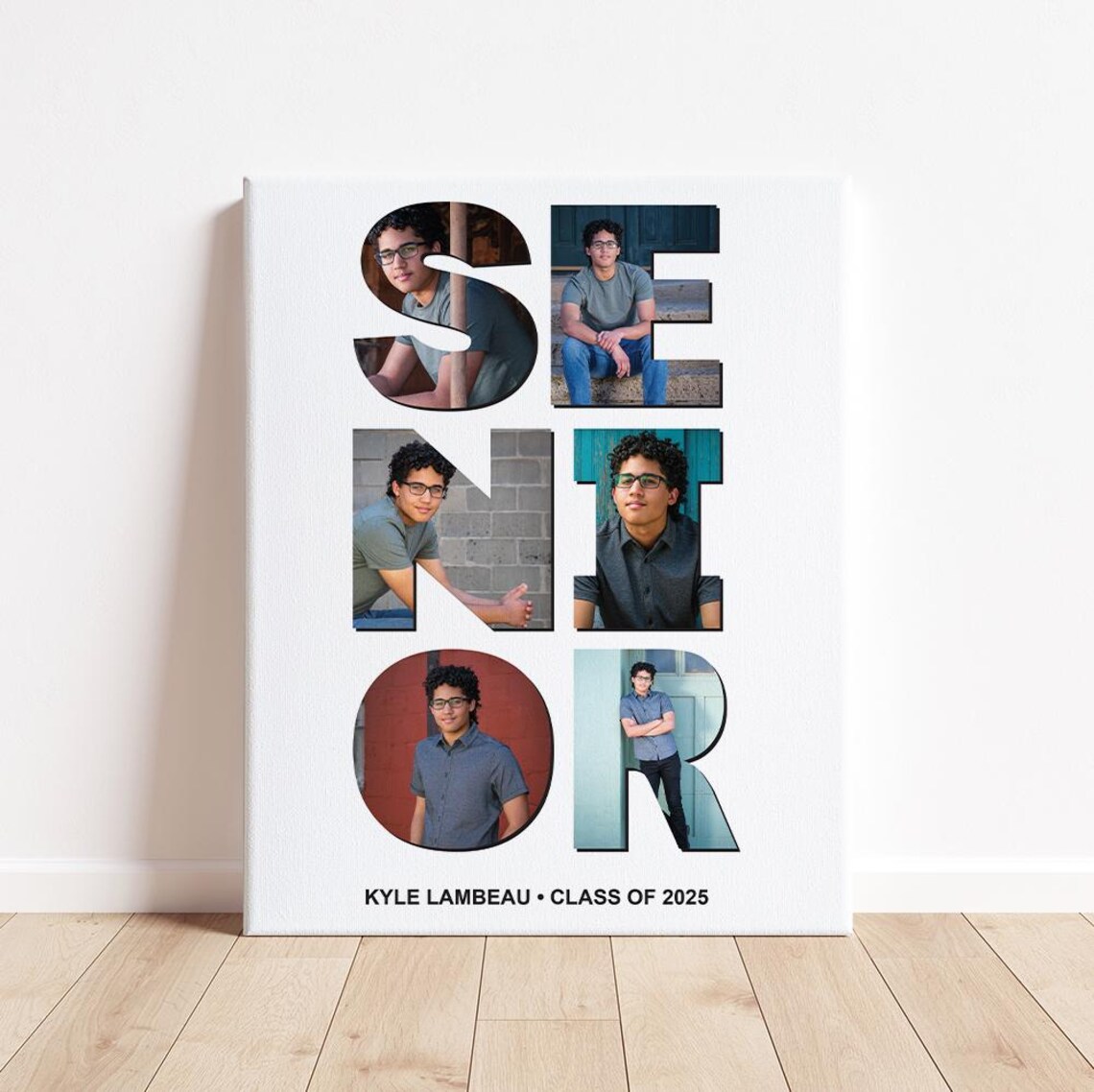 Personalized Graduation Collage, Senior Gift Keepsake - Image 3
