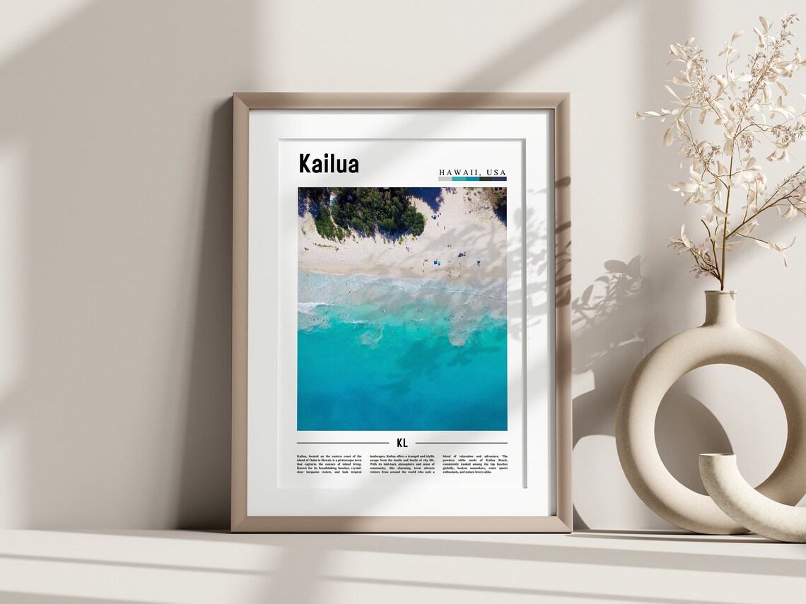Kailua Travel Poster, United States Photo - Image 3