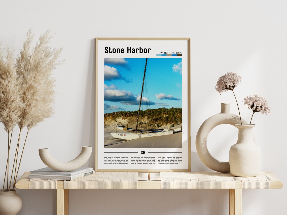 Stone Harbor Poster Stone Harbor Print Stone Harbor Wall Art United States Photo United States Poster United States Print - Image 6