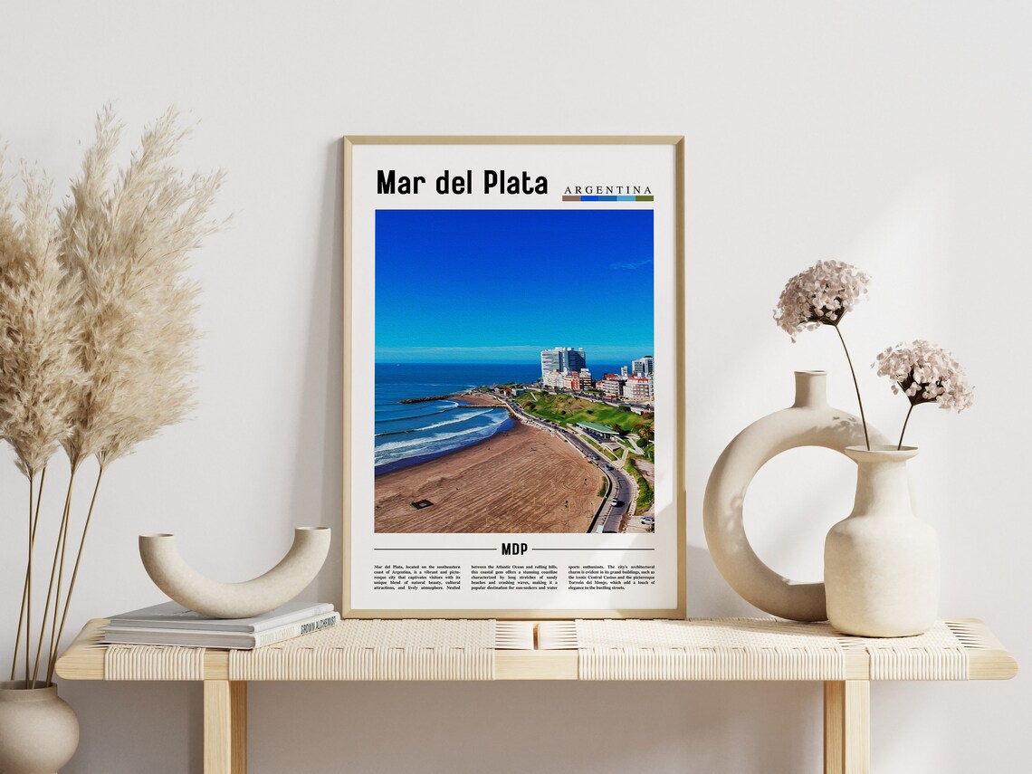 Mar Del Plata Travel Poster, South America - Image 6