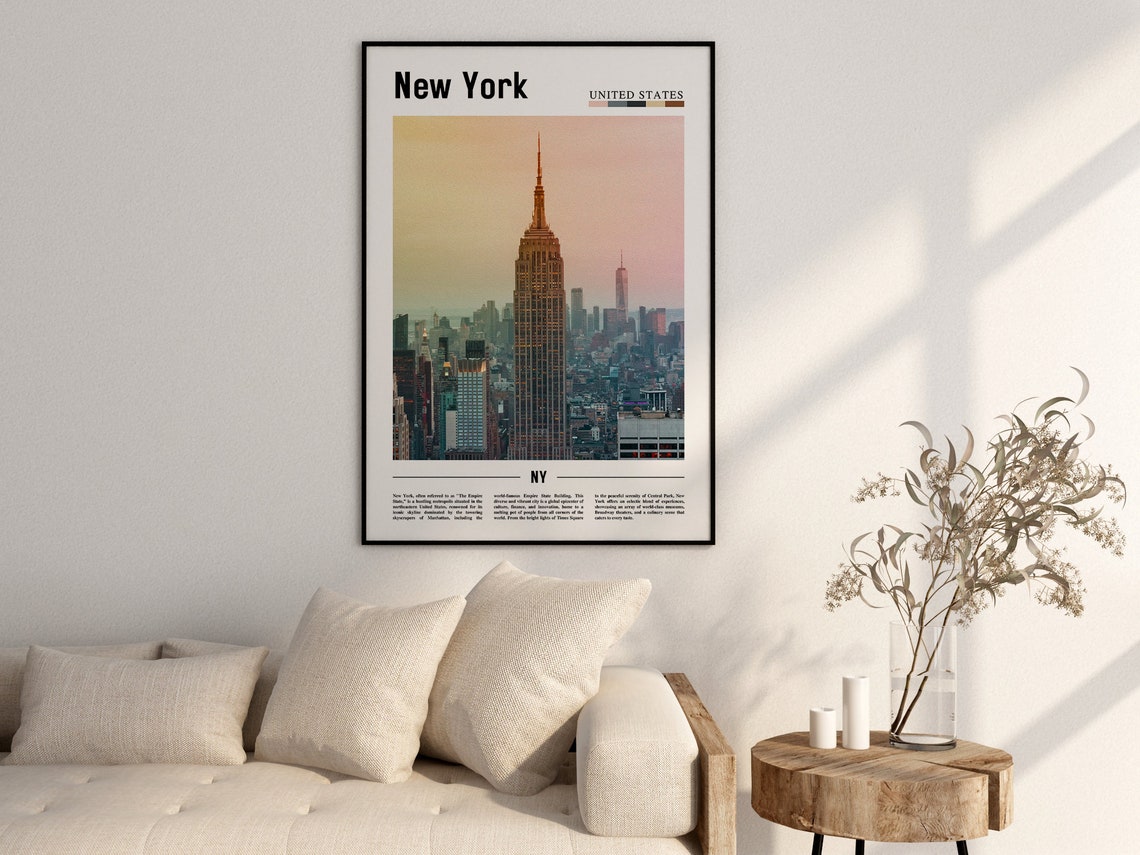 New York Poster New York Print New York Wall Art Ny Photo Ny Poster Ny Print New York Photo Travel Poster - Image 2