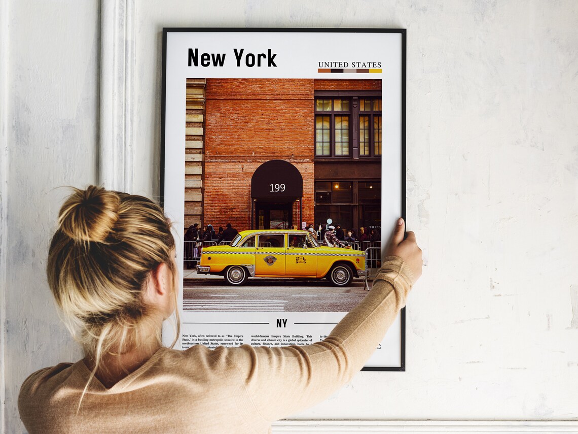 New York Travel Poster, City Photo Print - Image 5